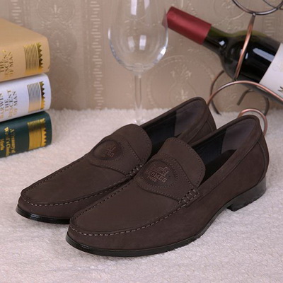 Hermes Men Loafers--002